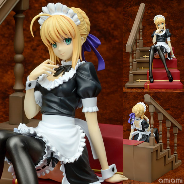 Fate/stay night hollow ataraxia - Saber -Mousou Maid Ver. - 1/7 Complete Figure - ¥8.520