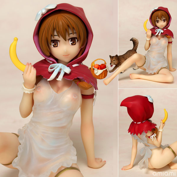 Fairy Tale Figure Vol.06 - Little Red Riding Hood Picnic with Wolf ver - 1/7 Complete Figure - ¥7,460