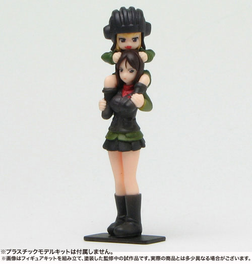 Girls und Panzer - 1/35 Pravda High School - Figure Set Unpainted Kit - ¥2,190